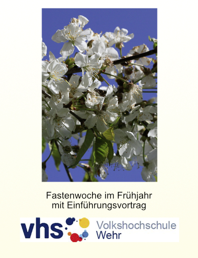 Fastenwoche im Frühjahr